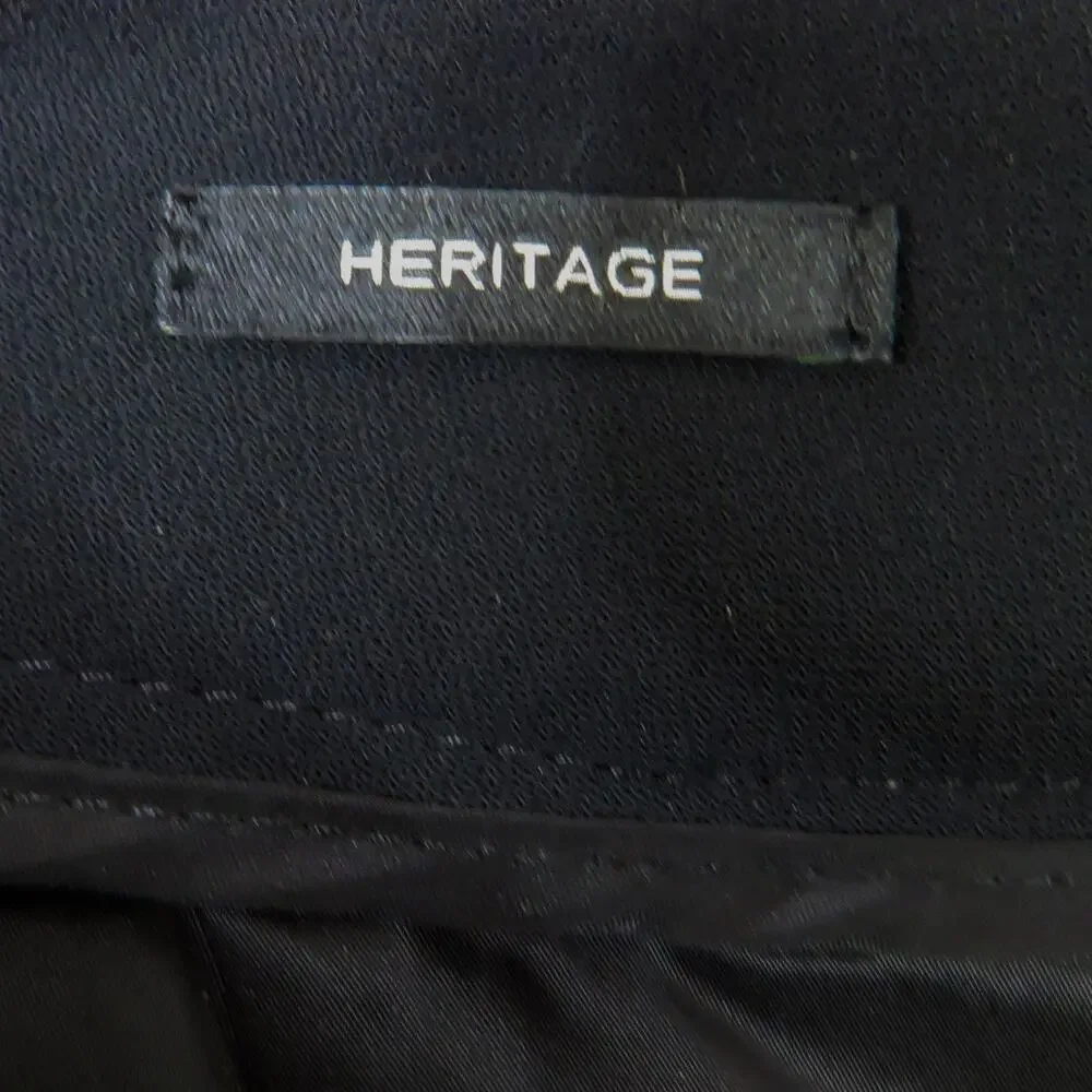 Talbots Black Heritage Straight Leg Dress Pants Mid Rise Trousers 6P 6 Petite - Picture 5 of 6